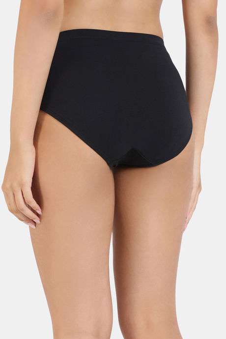 Zivame Anti-Microbial Medium Rise Full Coverage Hipster Panty (Pack of 3) - Anthract — image 7